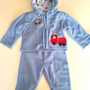 Carters Boys Firetruck 2 pc
